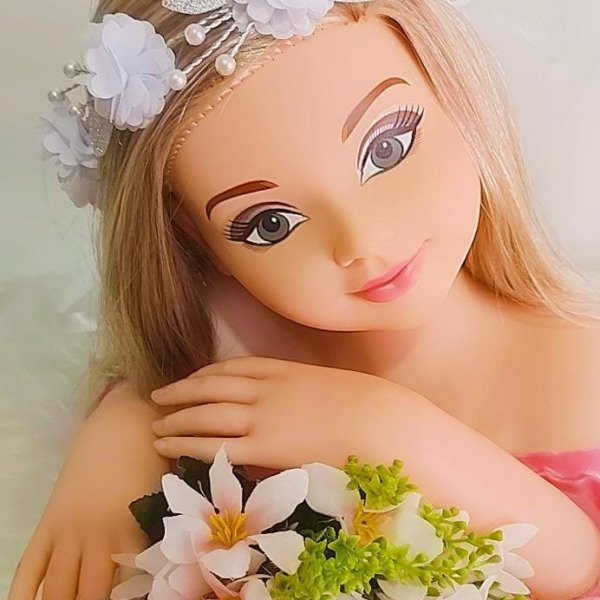 Coroa Arranjo Belli Floral Aluminio Branca