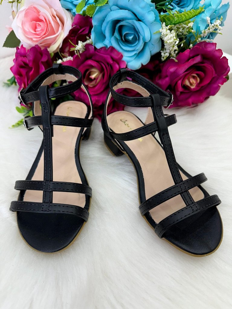 Sandalia Flor Di Mila Mariana Preto
