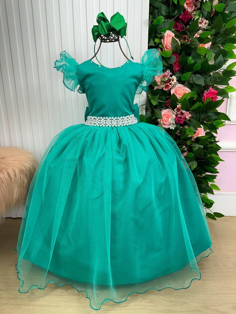Vestido Marie Longo Amanda Verde Jade