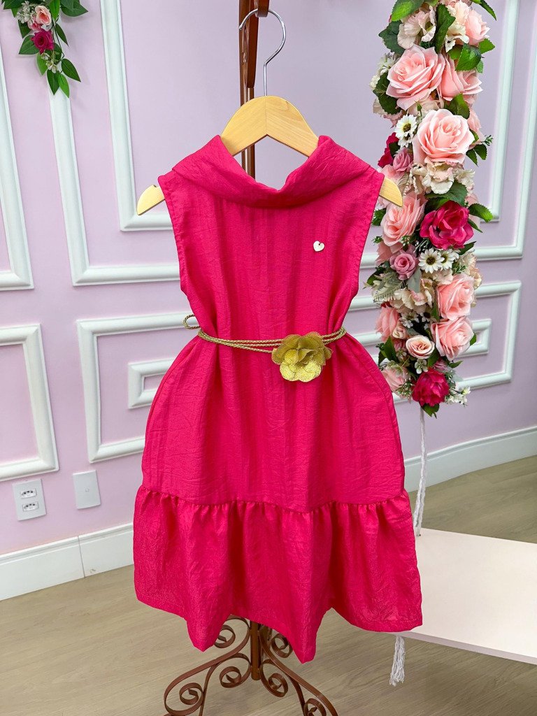Vestido Blogueirinha Serena Pink