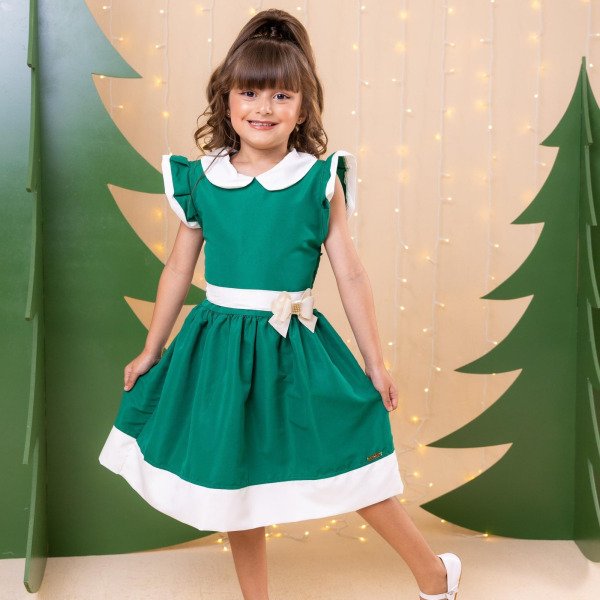 Vestido Blogueirinha Camile Verde – Natal