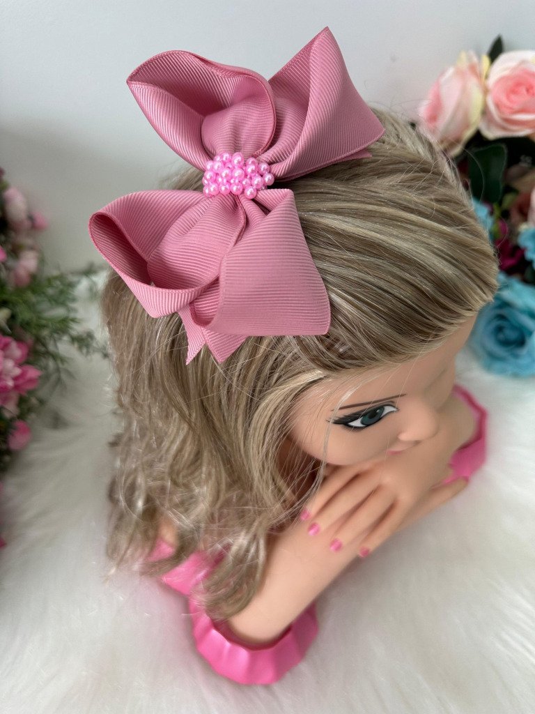 Laço Belli Perolas Maria Eduarda Rose