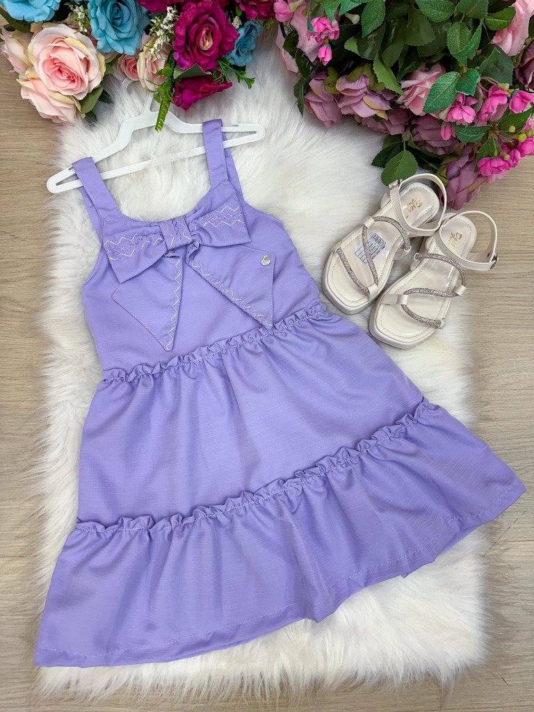 Vestido Blogueirinha Lola Lilas