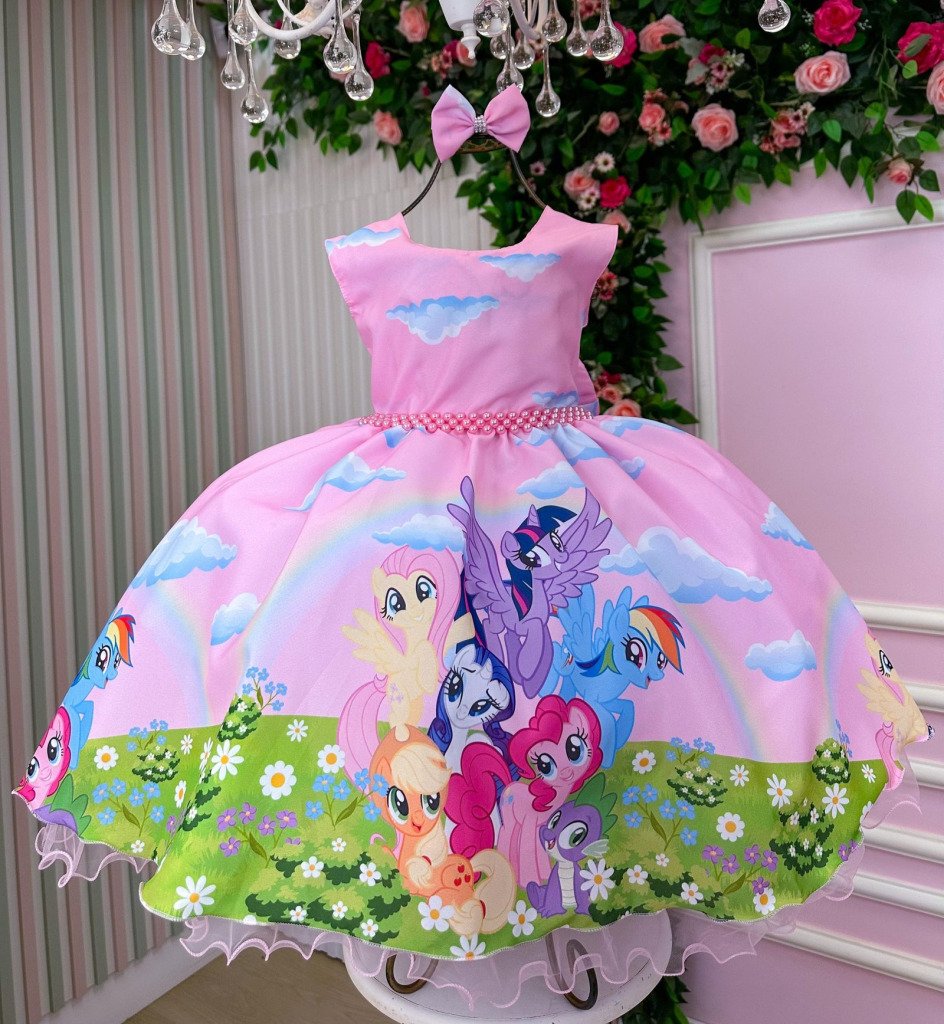 Vestido Tematico Ysa Kids My Little Poney
