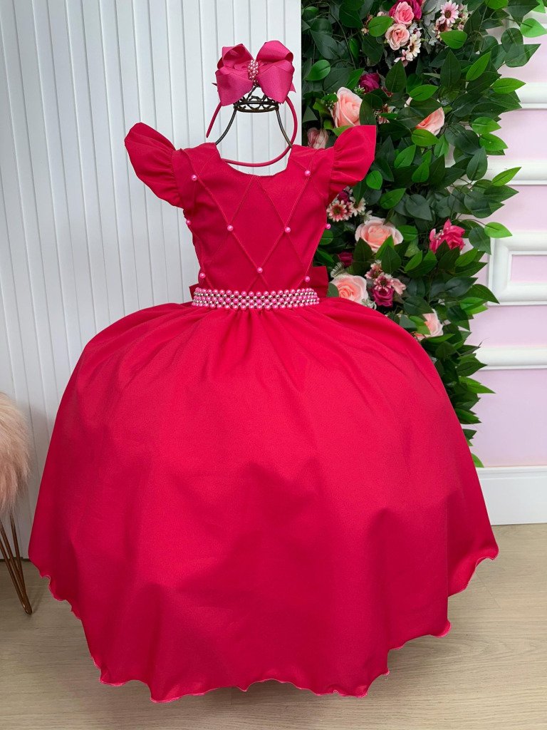Vestido Ysa Kids Ariane Longo Pink