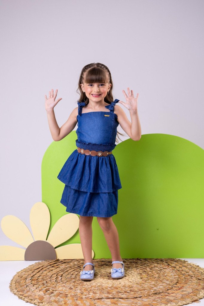 Vestido Blogueirinha Hermione Jeans