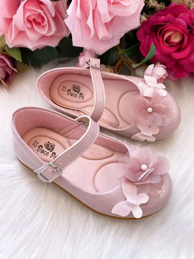 Sapatilha Doce Pe Jardim Encantado Nude – Rose
