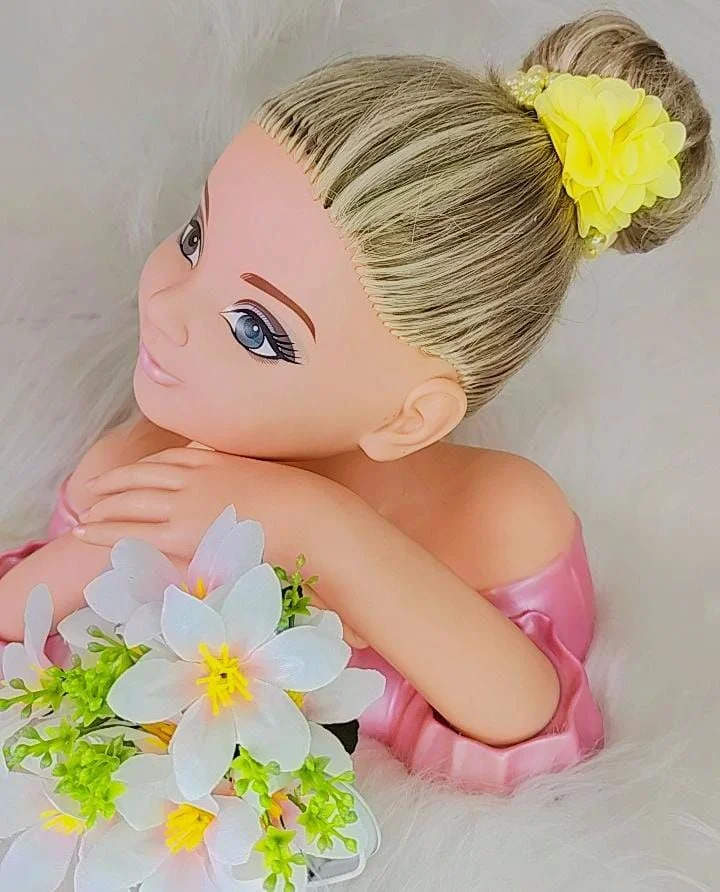 Porta Coque Belli Flor Perolas Amarelo Claro