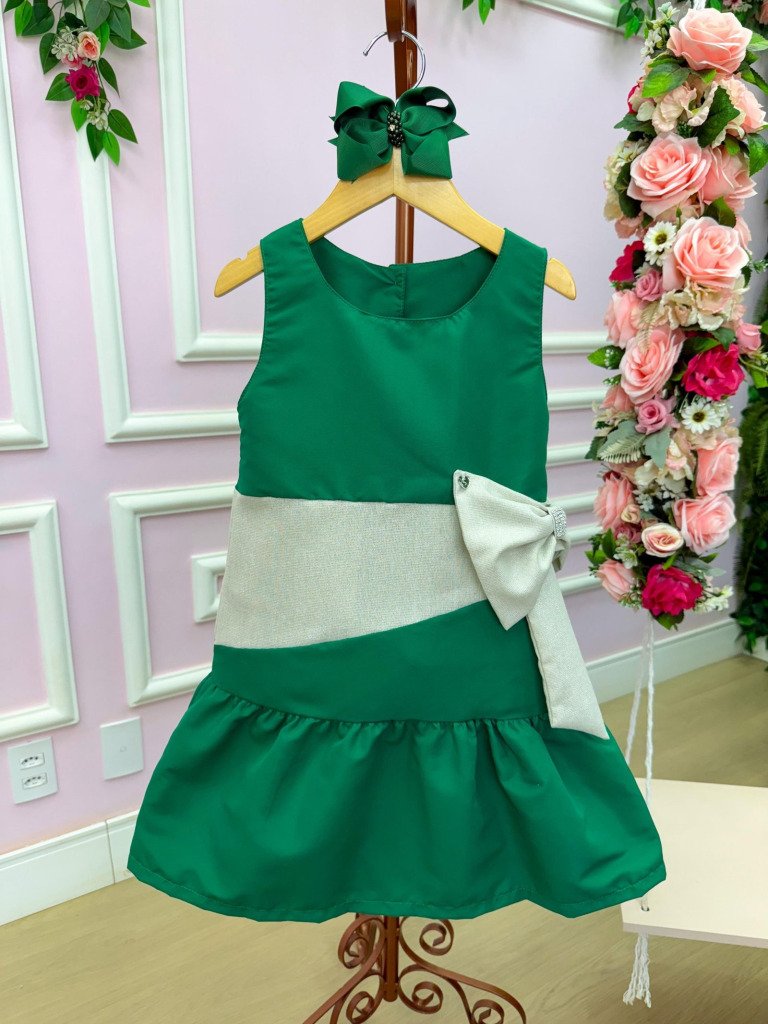 Vestido Blogueirinha Rafa Verde – Natal