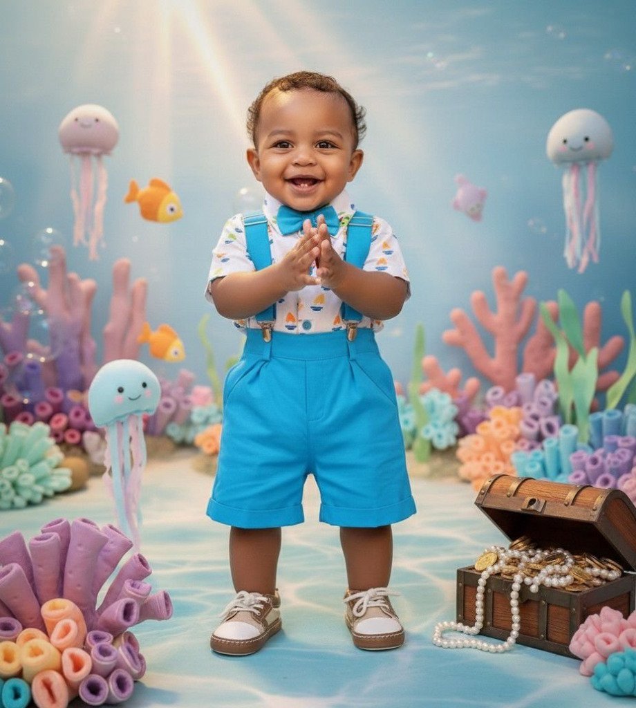 Conjunto Temáticos Meninos Baby Shark