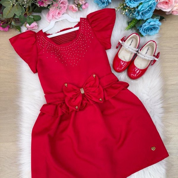 Vestido Blogueirinha Tayla Vermelho