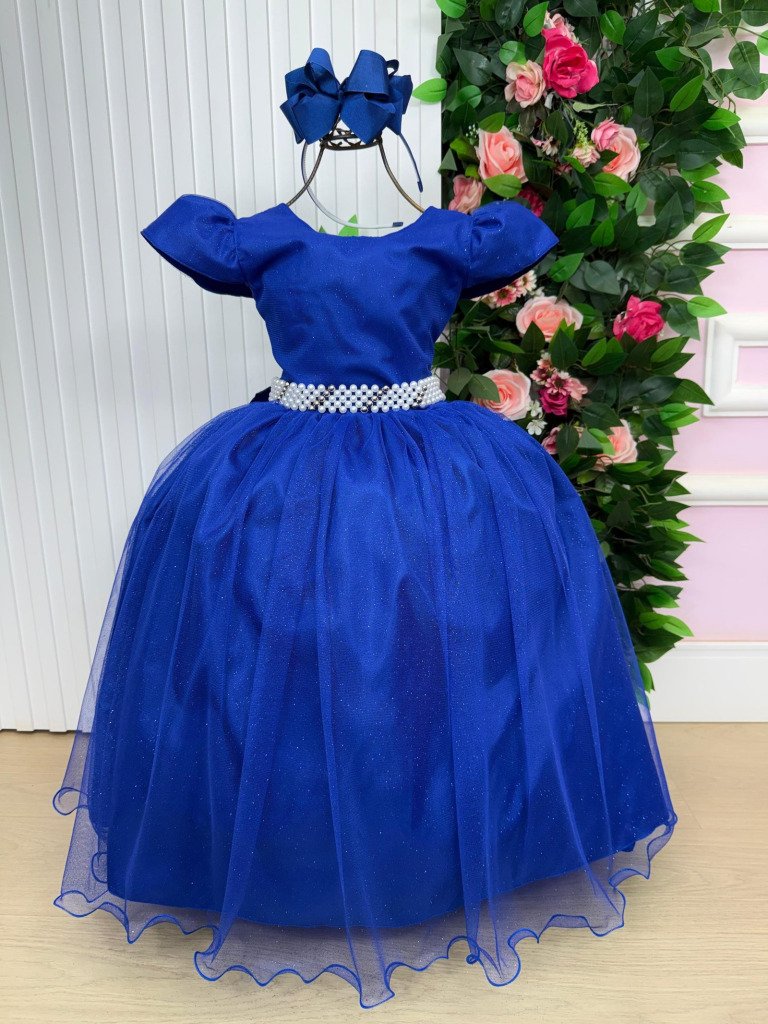 Vestido Marie Longo Heloisa Azul Royal