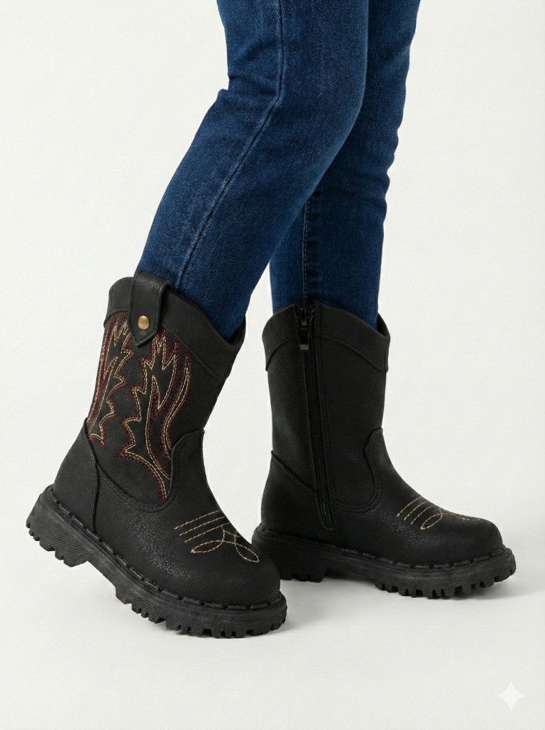 Bota Texana Nilqi Country Preto