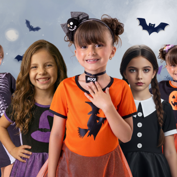 Fantasia Menina Temático Halloween