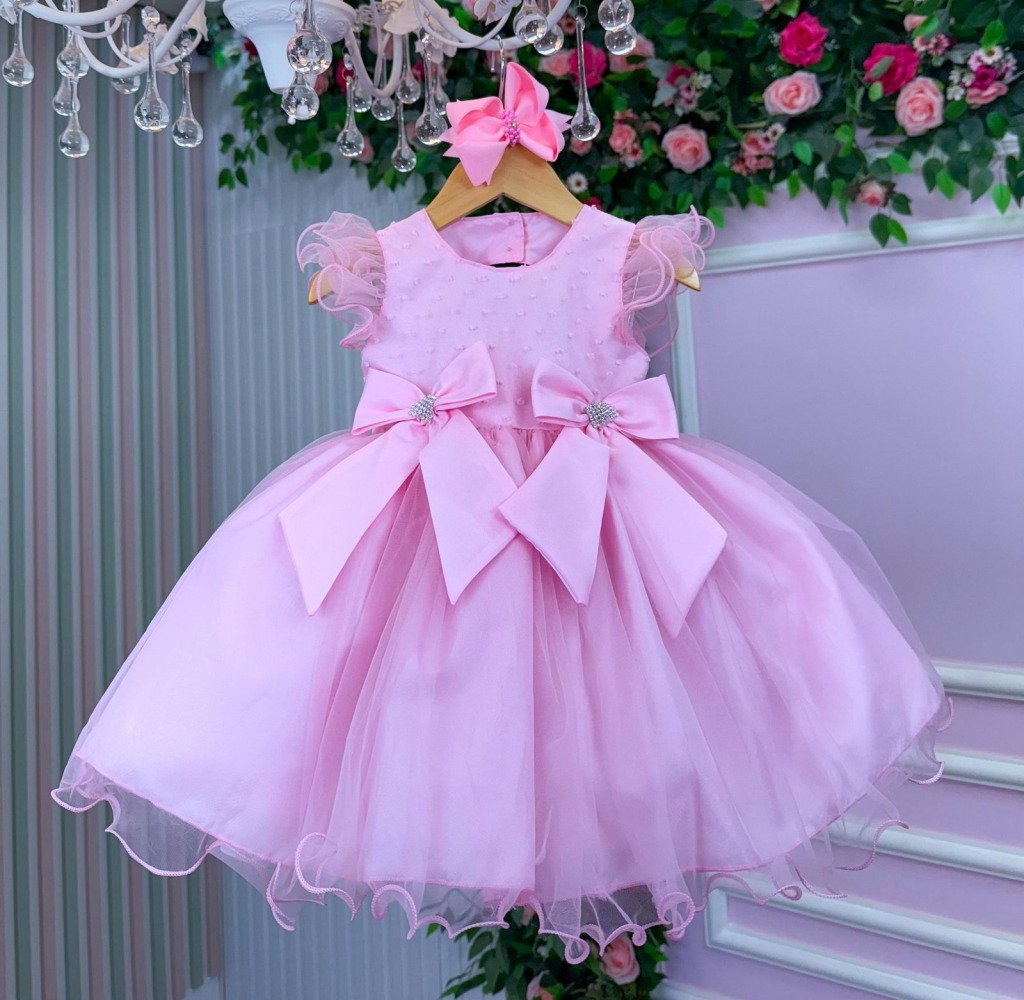 Vestido Marie Bebe Mia Rosa Bebe