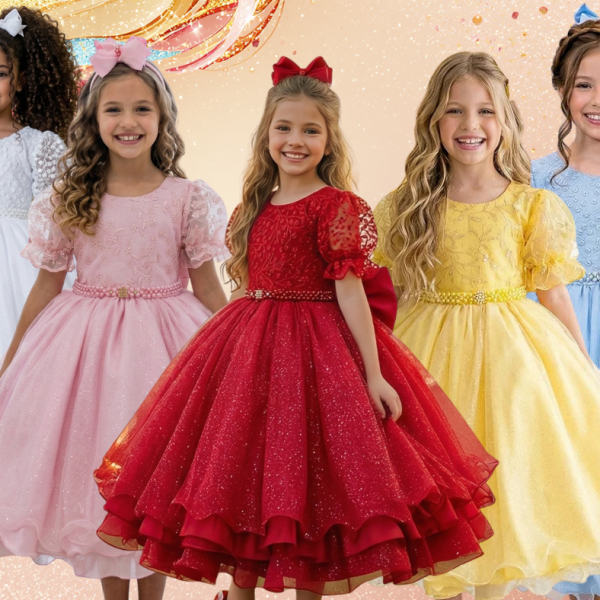 Vestido Bella Child Laize + Saiote